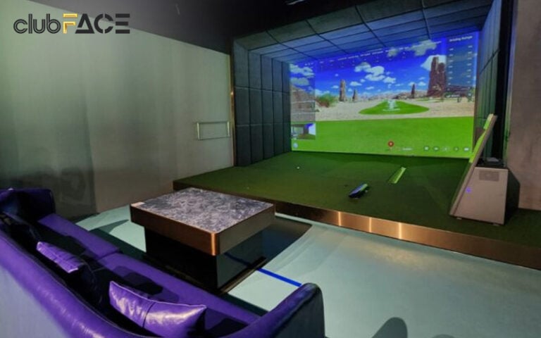 Golf swing analysis simulator