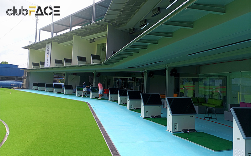 clubFACE's Golf Driving Range