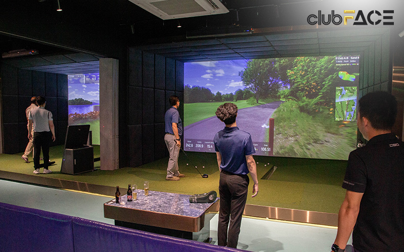 group of people playing in the private rooms